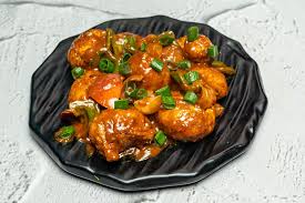 Chilly Veg Momos
